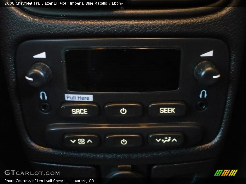 Imperial Blue Metallic / Ebony 2008 Chevrolet TrailBlazer LT 4x4