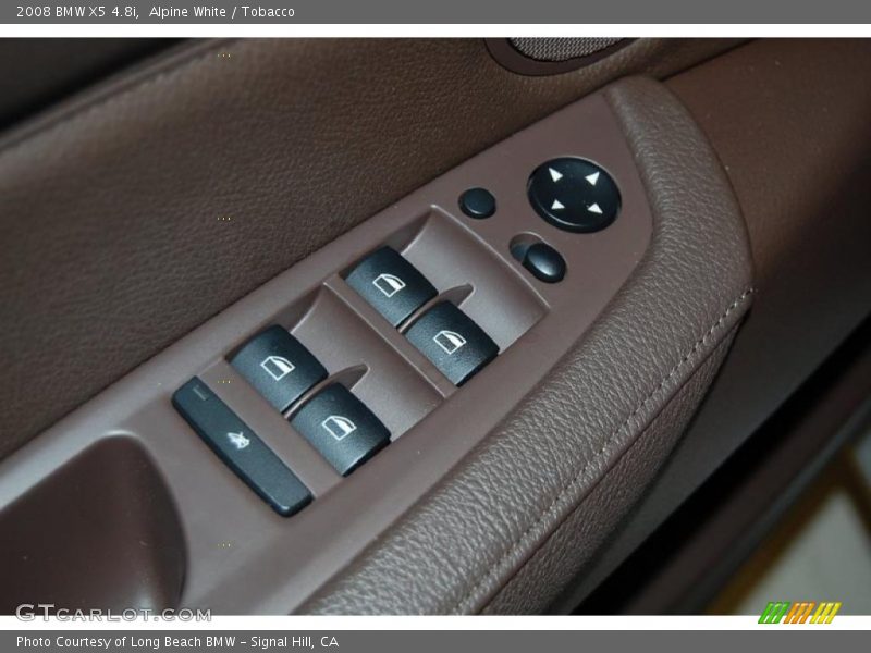 Alpine White / Tobacco 2008 BMW X5 4.8i