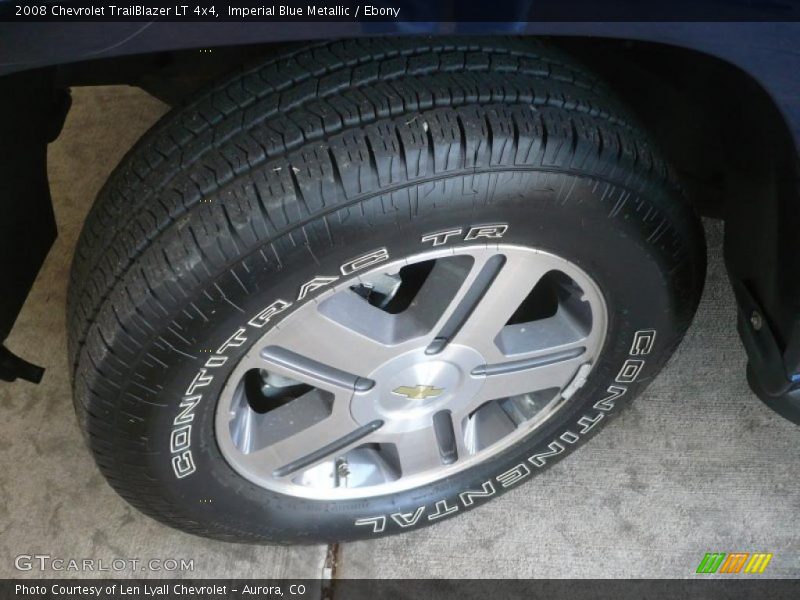Imperial Blue Metallic / Ebony 2008 Chevrolet TrailBlazer LT 4x4
