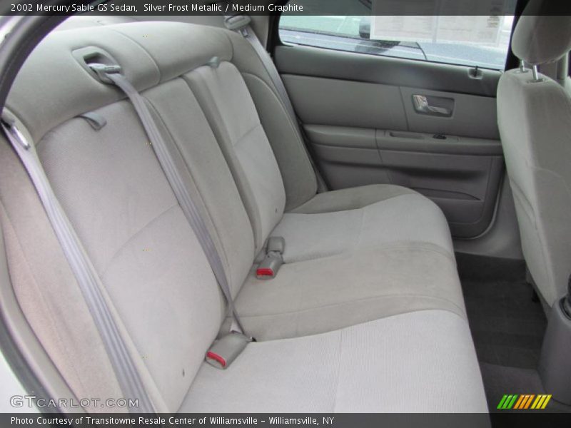 Silver Frost Metallic / Medium Graphite 2002 Mercury Sable GS Sedan