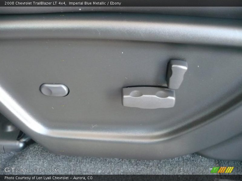 Imperial Blue Metallic / Ebony 2008 Chevrolet TrailBlazer LT 4x4