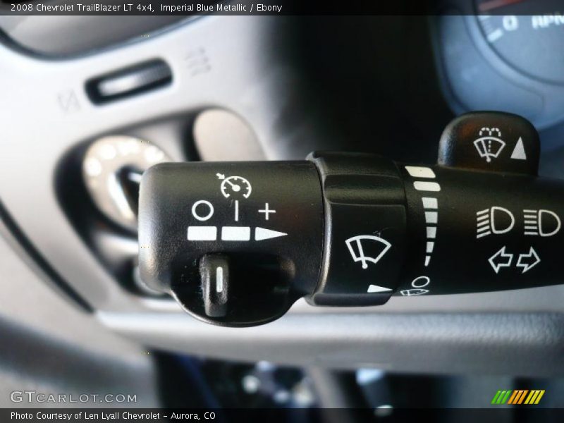 Imperial Blue Metallic / Ebony 2008 Chevrolet TrailBlazer LT 4x4
