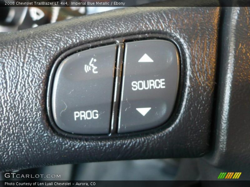 Imperial Blue Metallic / Ebony 2008 Chevrolet TrailBlazer LT 4x4