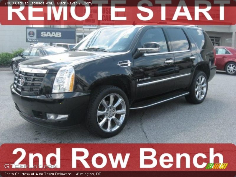 Black Raven / Ebony 2008 Cadillac Escalade AWD
