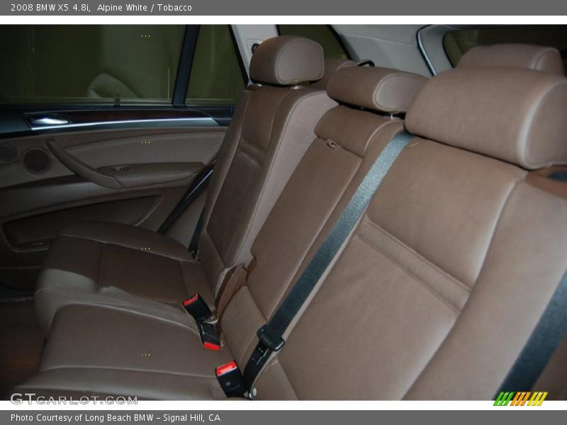 Alpine White / Tobacco 2008 BMW X5 4.8i