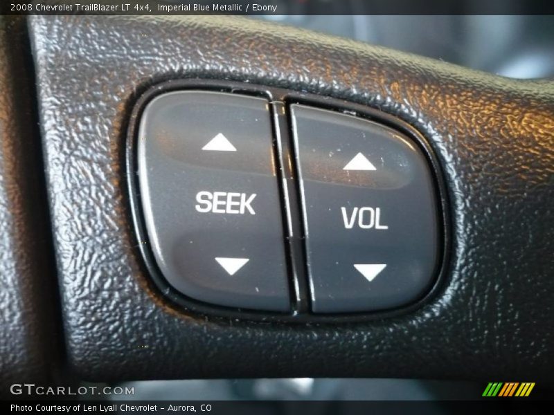 Imperial Blue Metallic / Ebony 2008 Chevrolet TrailBlazer LT 4x4