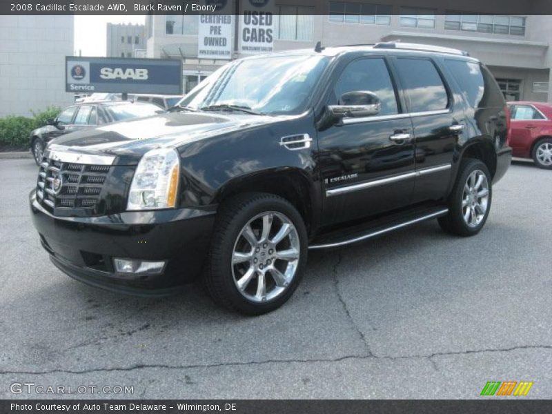 Black Raven / Ebony 2008 Cadillac Escalade AWD