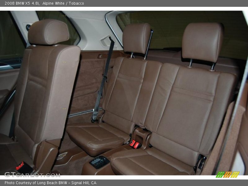 Alpine White / Tobacco 2008 BMW X5 4.8i