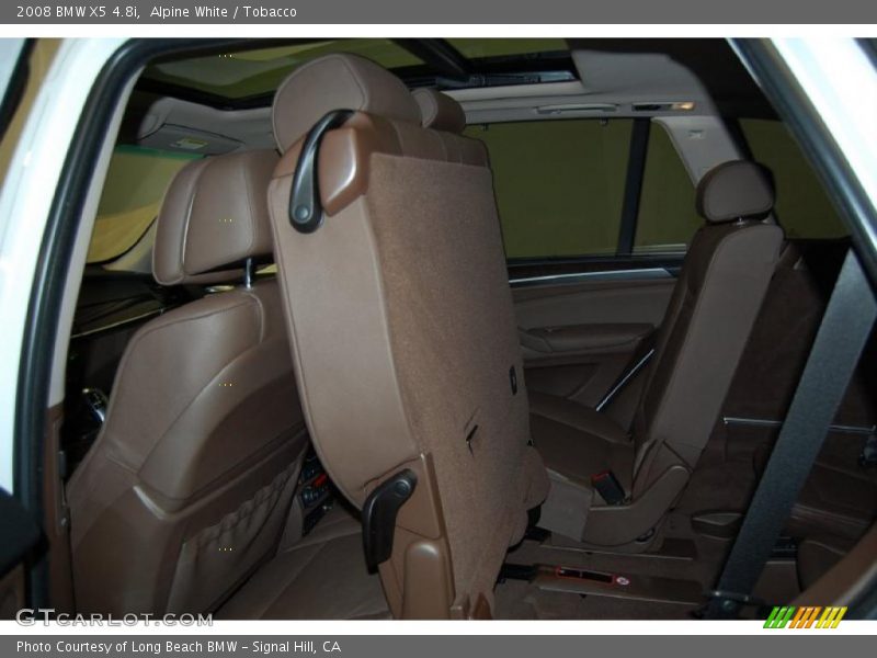 Alpine White / Tobacco 2008 BMW X5 4.8i