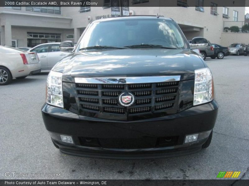 Black Raven / Ebony 2008 Cadillac Escalade AWD