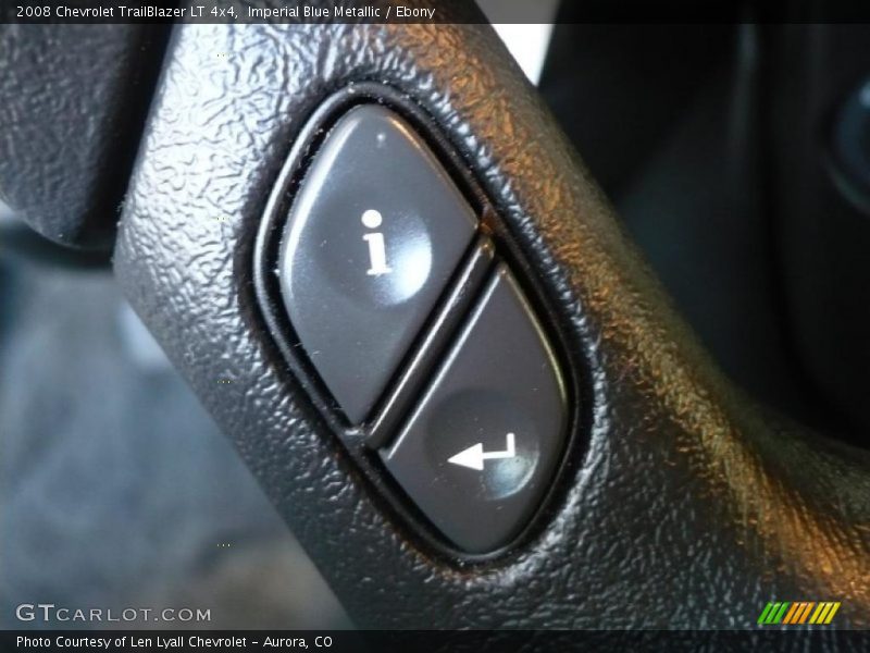 Imperial Blue Metallic / Ebony 2008 Chevrolet TrailBlazer LT 4x4
