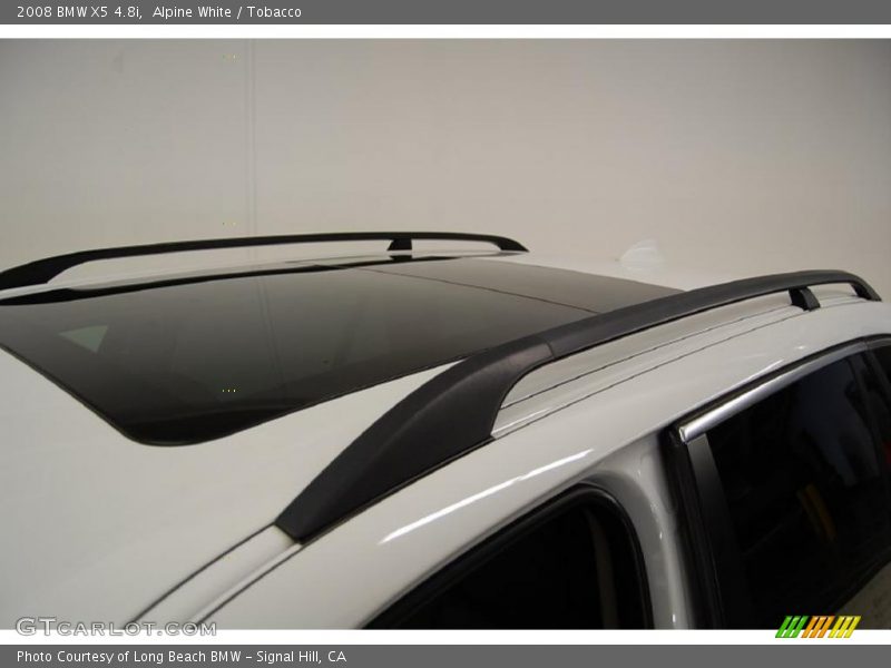 Alpine White / Tobacco 2008 BMW X5 4.8i