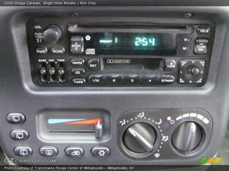 Controls of 2000 Caravan 