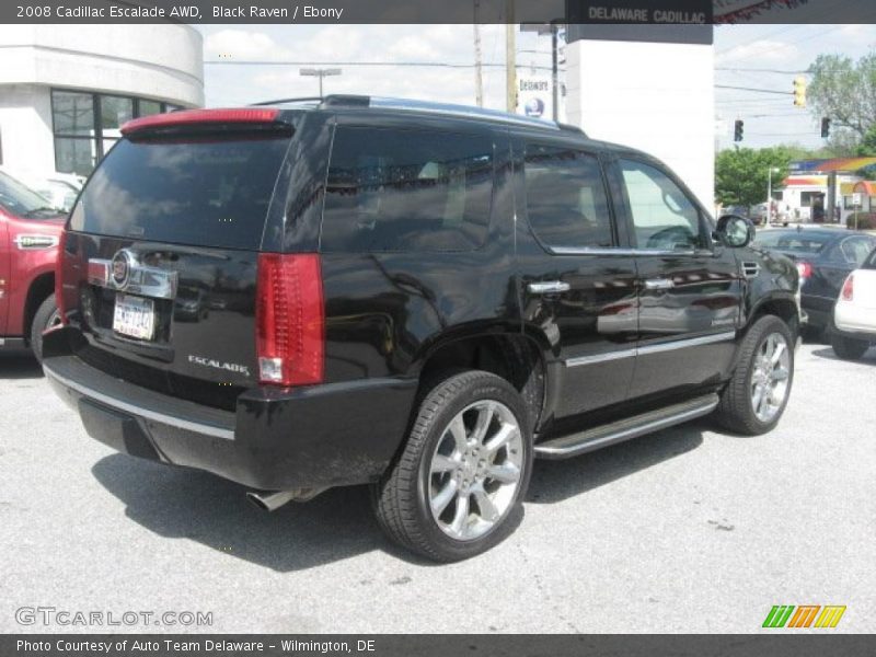 Black Raven / Ebony 2008 Cadillac Escalade AWD