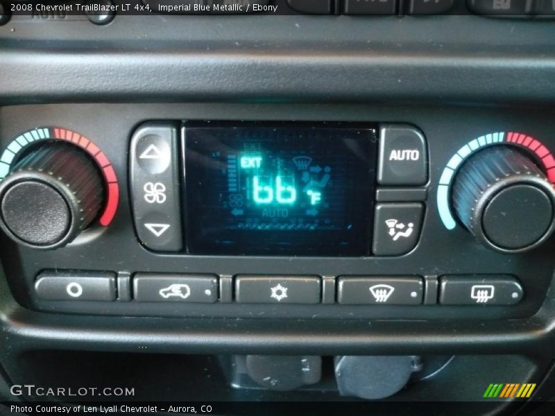 Imperial Blue Metallic / Ebony 2008 Chevrolet TrailBlazer LT 4x4