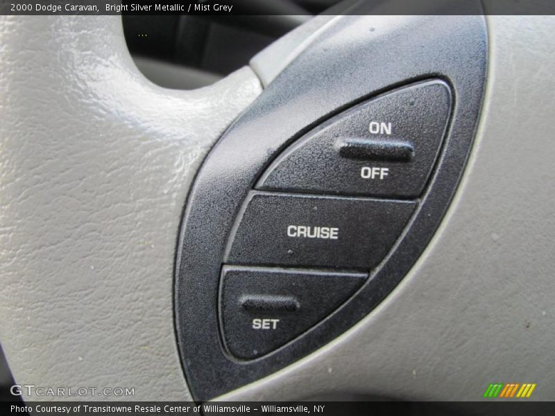 Bright Silver Metallic / Mist Grey 2000 Dodge Caravan