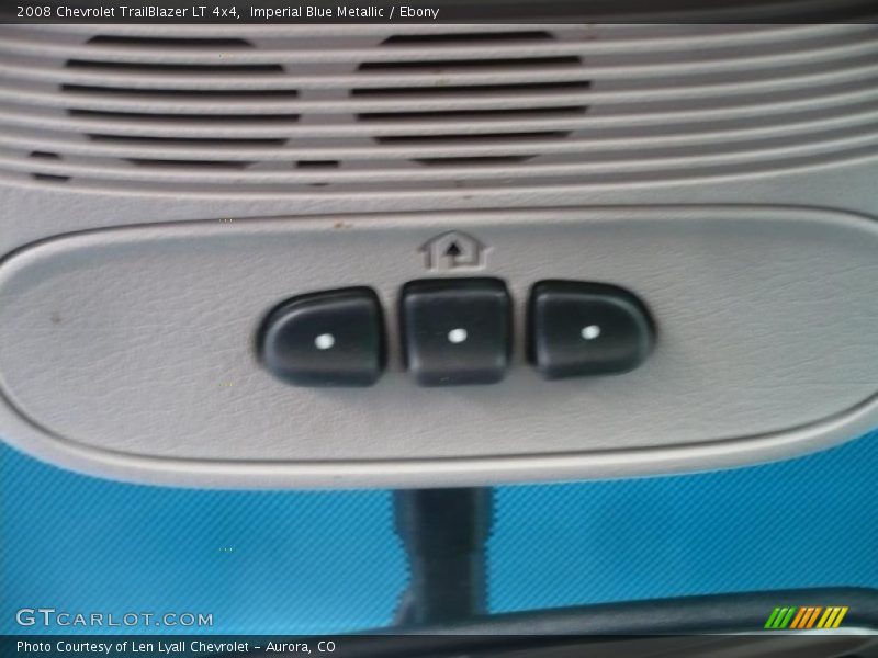Imperial Blue Metallic / Ebony 2008 Chevrolet TrailBlazer LT 4x4