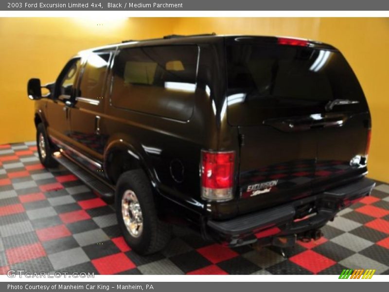 Black / Medium Parchment 2003 Ford Excursion Limited 4x4
