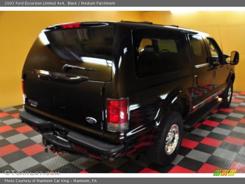 Black / Medium Parchment 2003 Ford Excursion Limited 4x4
