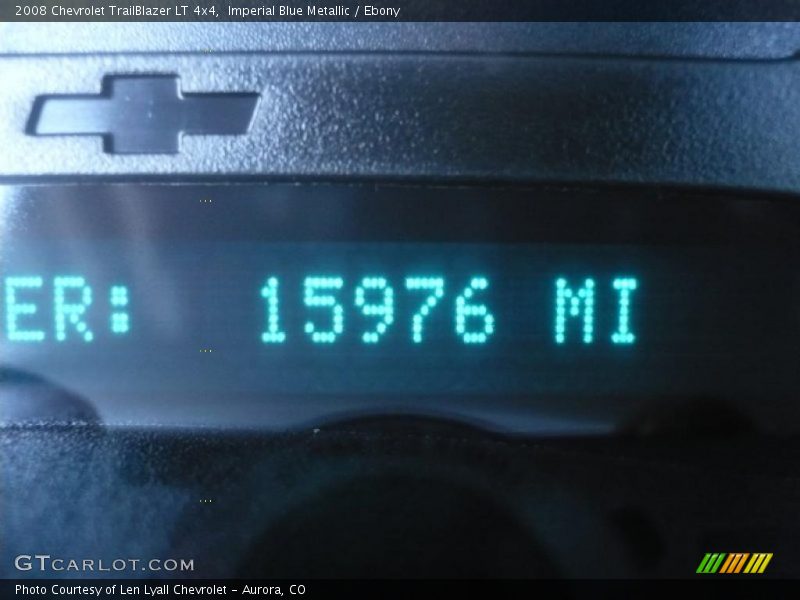 Imperial Blue Metallic / Ebony 2008 Chevrolet TrailBlazer LT 4x4