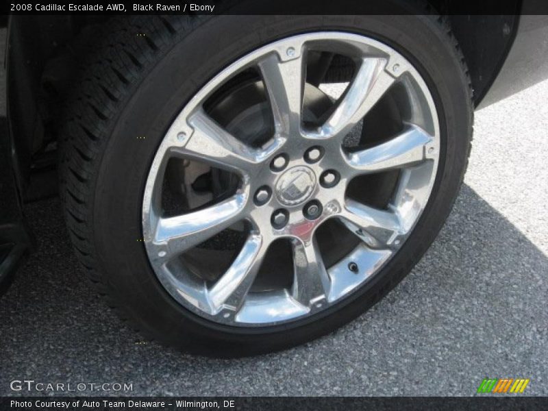 Black Raven / Ebony 2008 Cadillac Escalade AWD