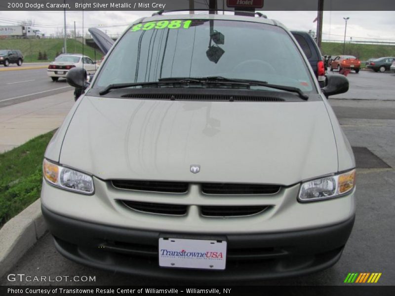 Bright Silver Metallic / Mist Grey 2000 Dodge Caravan