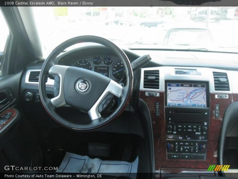 Black Raven / Ebony 2008 Cadillac Escalade AWD
