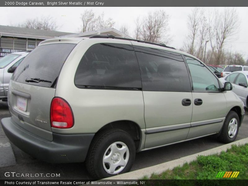 Bright Silver Metallic / Mist Grey 2000 Dodge Caravan