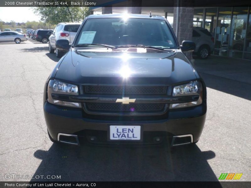 Black / Ebony 2008 Chevrolet TrailBlazer SS 4x4