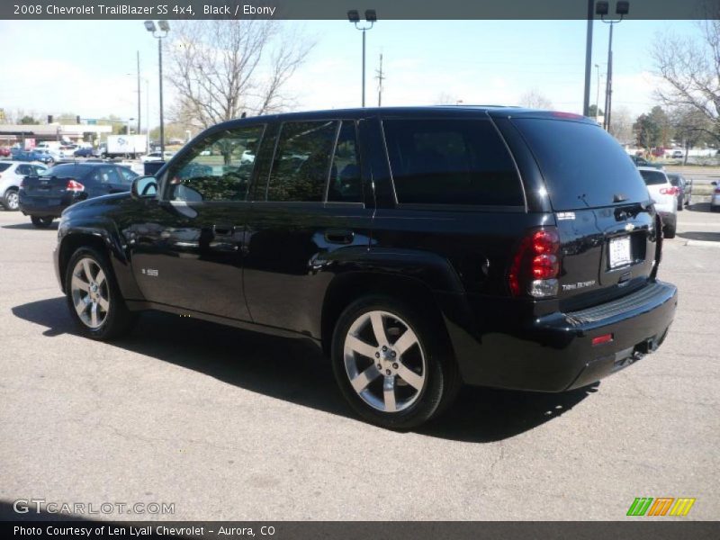 Black / Ebony 2008 Chevrolet TrailBlazer SS 4x4
