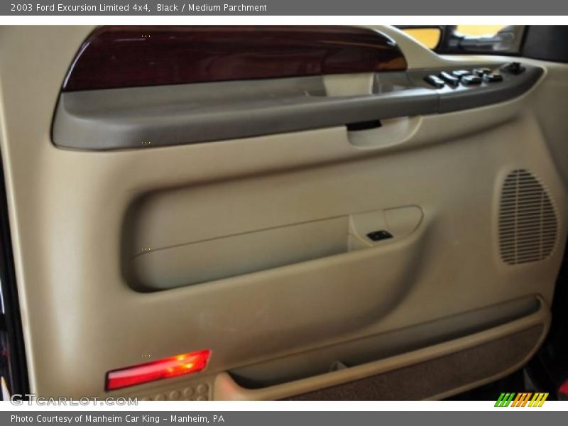Black / Medium Parchment 2003 Ford Excursion Limited 4x4