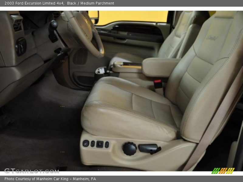 Black / Medium Parchment 2003 Ford Excursion Limited 4x4