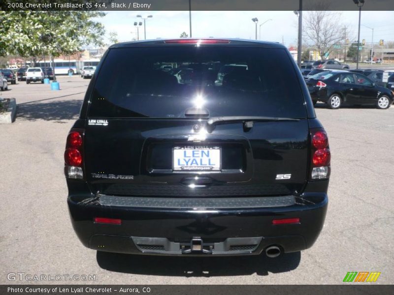 Black / Ebony 2008 Chevrolet TrailBlazer SS 4x4