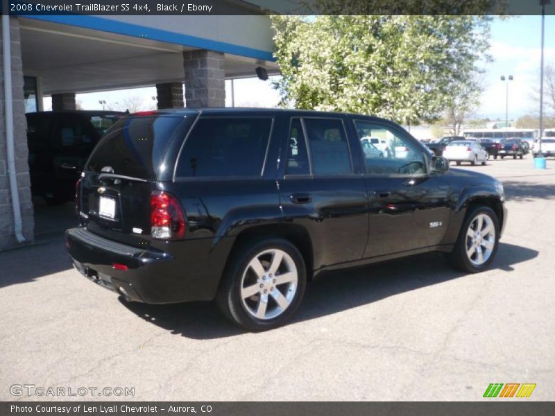 Black / Ebony 2008 Chevrolet TrailBlazer SS 4x4