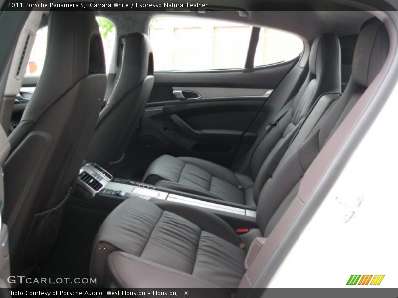  2011 Panamera S Espresso Natural Leather Interior