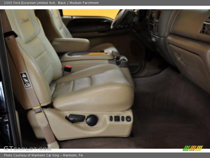 Black / Medium Parchment 2003 Ford Excursion Limited 4x4
