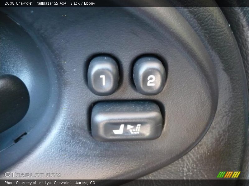 Black / Ebony 2008 Chevrolet TrailBlazer SS 4x4