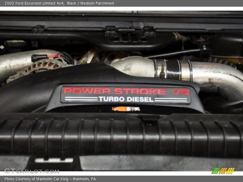 Black / Medium Parchment 2003 Ford Excursion Limited 4x4