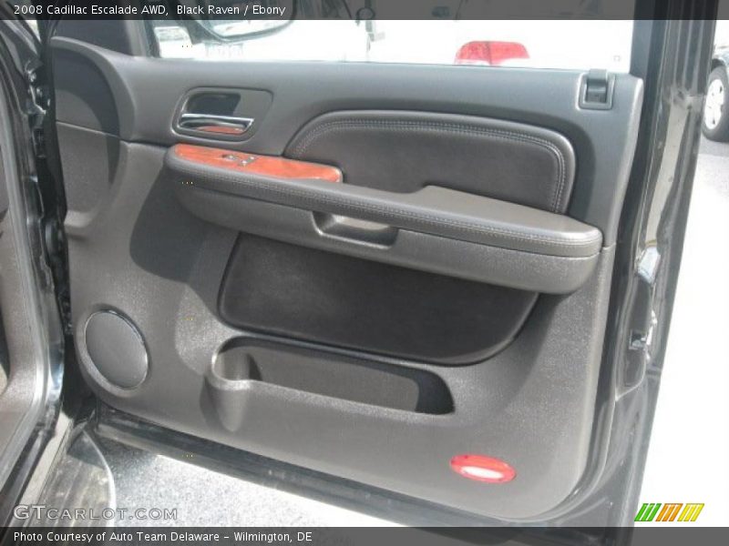 Black Raven / Ebony 2008 Cadillac Escalade AWD