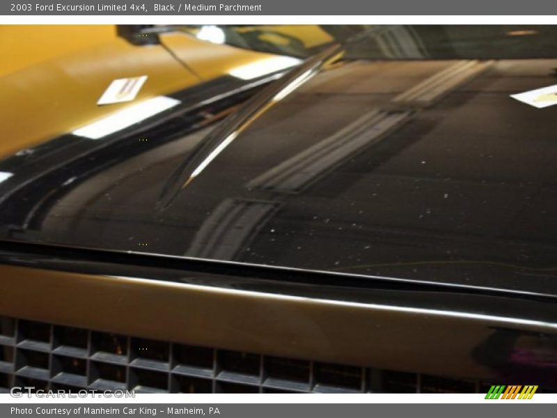 Black / Medium Parchment 2003 Ford Excursion Limited 4x4