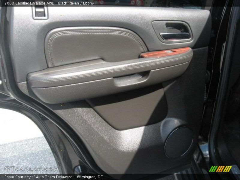 Black Raven / Ebony 2008 Cadillac Escalade AWD