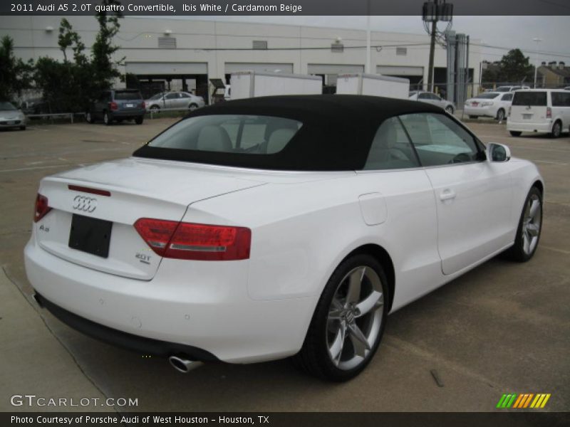 Ibis White / Cardamom Beige 2011 Audi A5 2.0T quattro Convertible