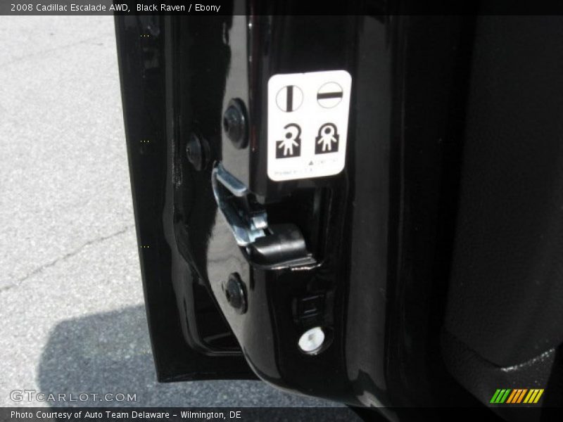 Black Raven / Ebony 2008 Cadillac Escalade AWD