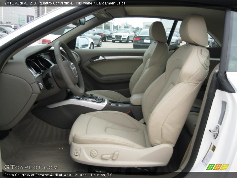  2011 A5 2.0T quattro Convertible Cardamom Beige Interior