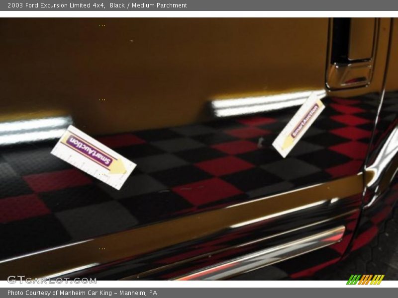 Black / Medium Parchment 2003 Ford Excursion Limited 4x4
