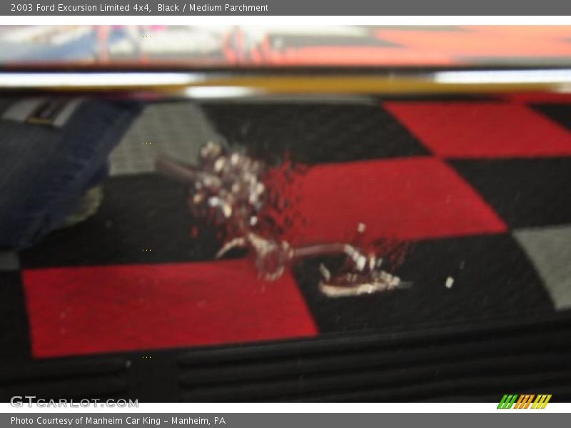 Black / Medium Parchment 2003 Ford Excursion Limited 4x4