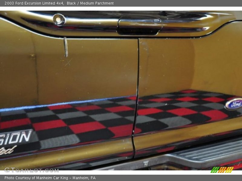 Black / Medium Parchment 2003 Ford Excursion Limited 4x4