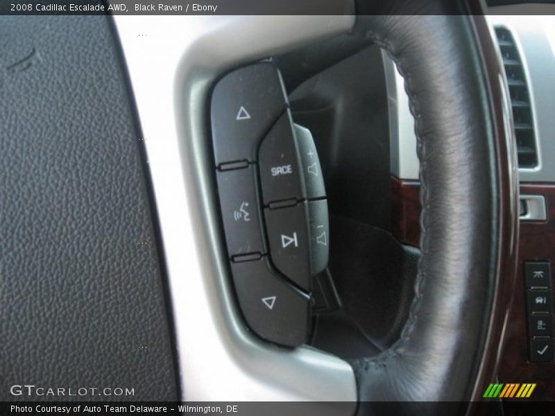 Black Raven / Ebony 2008 Cadillac Escalade AWD