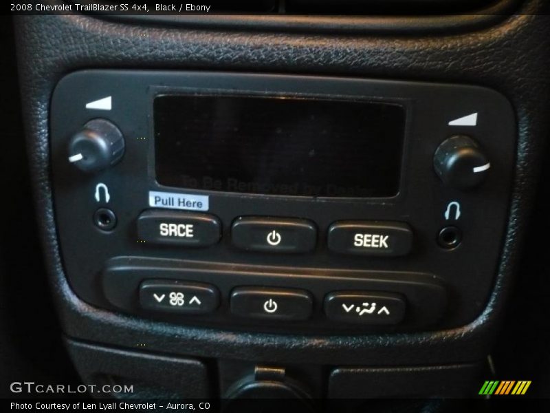 Black / Ebony 2008 Chevrolet TrailBlazer SS 4x4