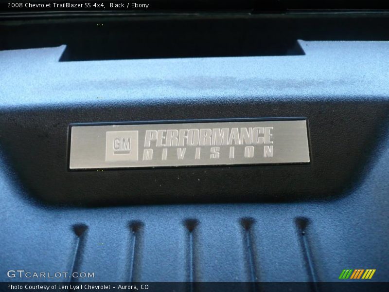 Black / Ebony 2008 Chevrolet TrailBlazer SS 4x4